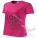 Tricou femei roz-zmeura, Lord is good.. L